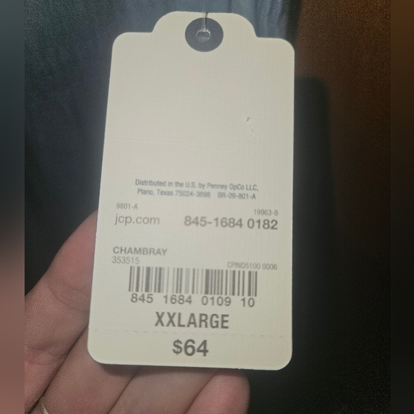 NEW Blue St. Johns Bay Dress Size XXL - Picture 2 of 2